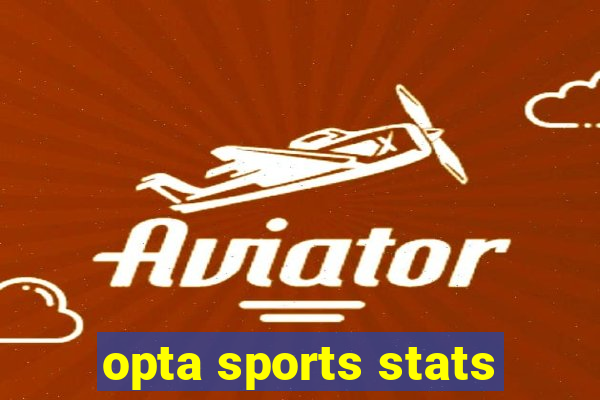 opta sports stats